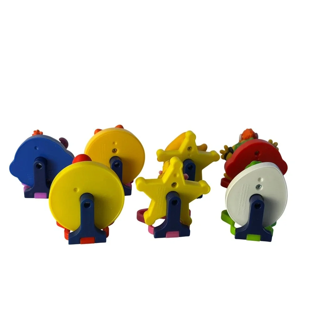 McDonalds Super Mario Galaxy Happy Meal Toys Bundle of 7